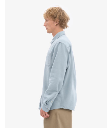 copy of COLORFUL STANDARD ORGANIC FLANNEL SHIRT DUSTY OLIVE