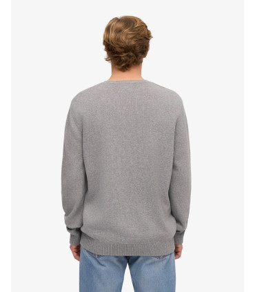 COLORFUL STANDARD CLASSIC MERINO WOOL CREW HEATHER GREY