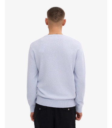 COLORFUL STANDARD CLASSIC MERINO WOOL CREW POLAR BLUE