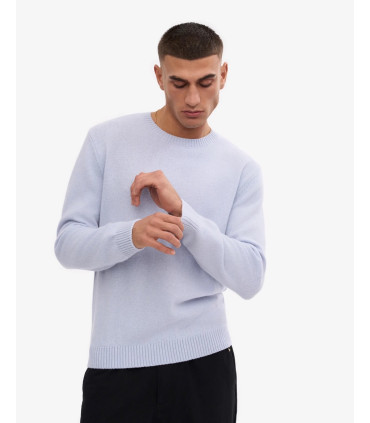 COLORFUL STANDARD CLASSIC MERINO WOOL CREW POLAR BLUE