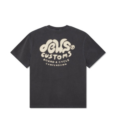 DEUS EX MACHINA DEBRIS REVERSE TEE ANTHRACITE