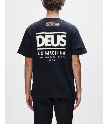 DEUS EX MACHINA HOLESHOT TEAM TEE BLACK