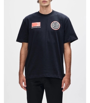 DEUS EX MACHINA HOLESHOT TEAM TEE BLACK