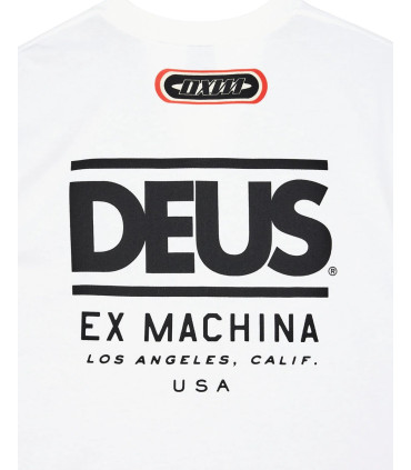 copy of DEUS EX MACHINA HOLESHOT TEAM TEE BLACK
