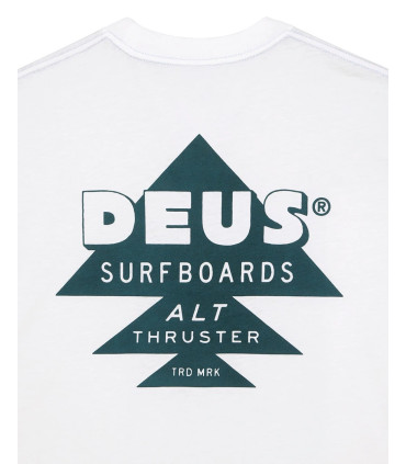 DEUS EX MACHINA THRUSTER TEE VINTAGE WHITE