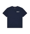 DEUS EX MACHINA BEAMS TEE NAVY