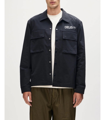 DEUS EX MACHINA FAULDS FATIGUE SHIRT BLACK