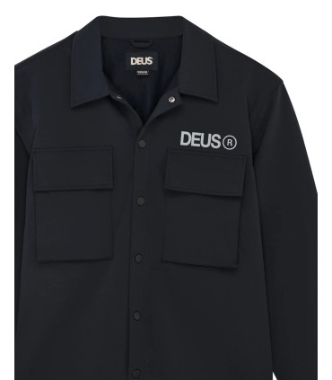DEUS EX MACHINA FAULDS FATIGUE SHIRT BLACK