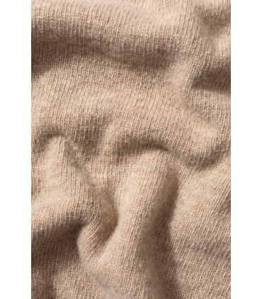 EDMMOND DUCK PATCH SWEATER TAN