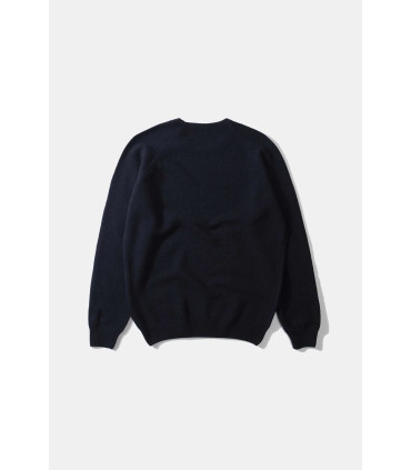 copy of EDMMOND DUCK PATCH SWEATER TAN