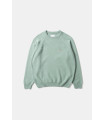 EDMMOND DUCK PATCH SWEATER SAGE GREEN