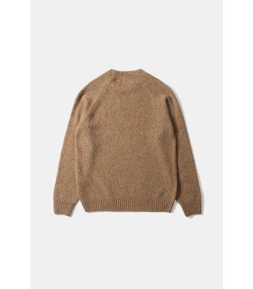 copy of EDMMOND DUCK PATCH SWEATER TAN