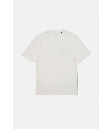 EDMMOND ORIENT EXPRESS TEE PLAIN OFFWHITE