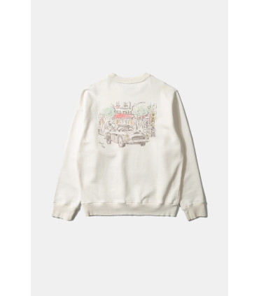 EDMMOND SAVILE ROW SWEAT OFFWHITE