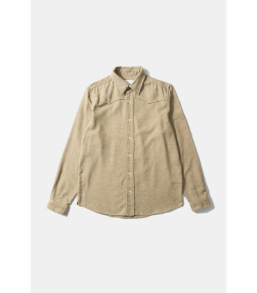 EDMMOND HIDE SHIRT PLAIN KHAKI
