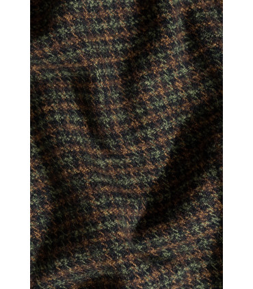 EDMMOND CROSSWORTH SHIRT CHOCOLATE