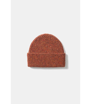 EDMMOND PARIS BEANIE PLAIN BROWN