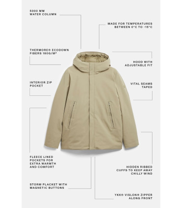 copy of ELVINE TORGNY JACKET NIGHT GREY