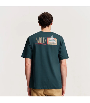 PARLEZ AURIGA T-SHIRT PETROL