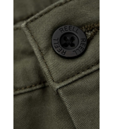 REELL FLEX TAPERED CHINO OLIVE