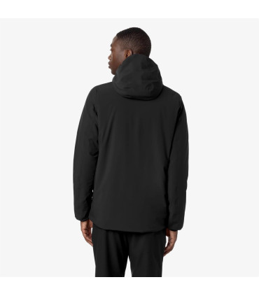 KWAY  JACOB ST WARM REVERSIBLE BLACK PURE-GREEN BLACKISH