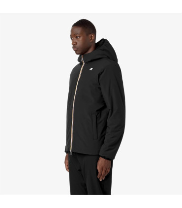 KWAY  JACOB ST WARM REVERSIBLE BLACK PURE-GREEN BLACKISH