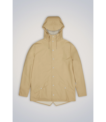 RAINS JACKET SAND