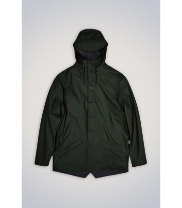 RAINS JACKET GREEN