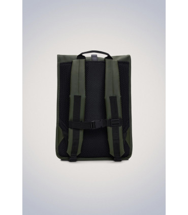 RAINS ROLLTOP RUCKSACK GREEN