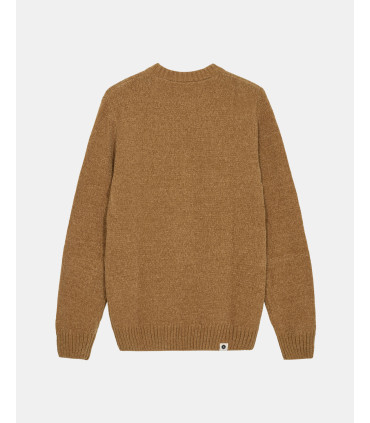 ANERKJENDT AKSUNE CHENILLE KNIT GOLDEN BROWN