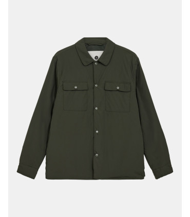 ANERKJENDT AKOSCAR NYLON PADDED JACKET FOREST NIGHT