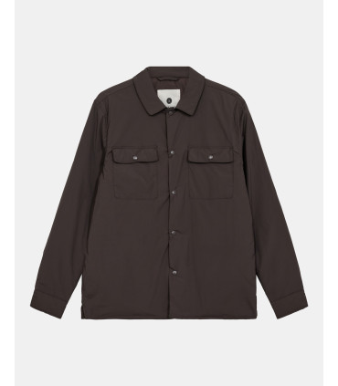 ANERKJENDT AKOSCAR NYLON PADDED JACKET MULCH