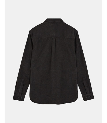 ANERKJENDT AKKONRAD 2 TONE BRUSHED SHIRT FOREST NIGHT