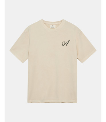 ANERKJENDT AKVILLADS WORKWEAR PRINT S/S TEE TOFU