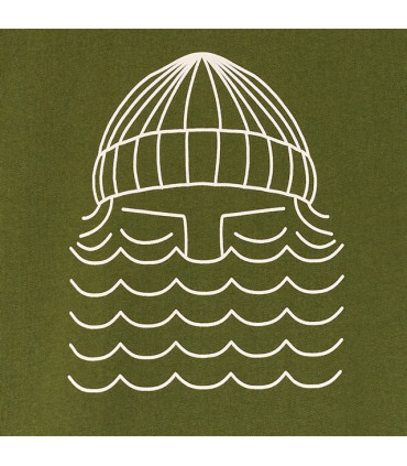 BASK IN THE SUN TO THE SEA SWEAT OLIVE