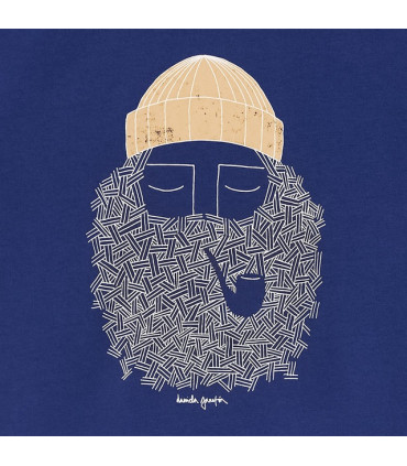 BASK IN THE SUN SMOKING PIPE TEE ABYSS