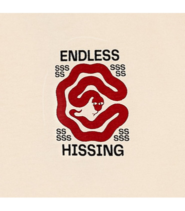 BASK IN THE SUN SNAKE TEE CREAM