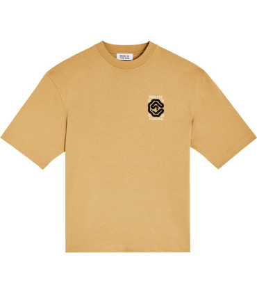 copy of BASK IN THE SUN SNAKE TEE CREAM