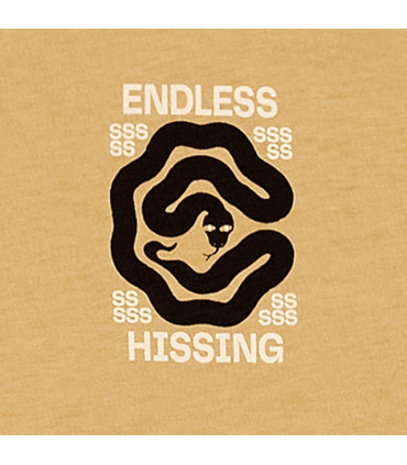 copy of BASK IN THE SUN SNAKE TEE CREAM