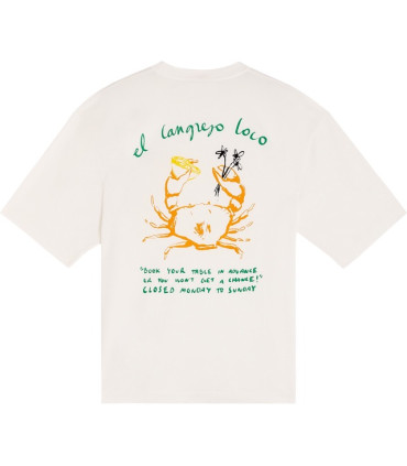 BASK IN THE SUN CRAB TEE NATURAL