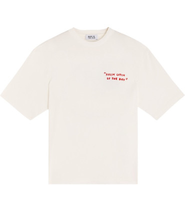 copy of BASK IN THE SUN CRAB TEE NATURAL