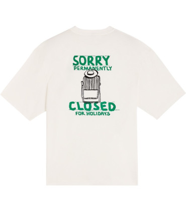 BASK IN THE SUN CLOSED TEE NATURAL