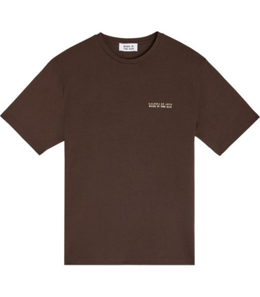 BASK IN THE SUN MATISSE TEE CHOCOLATE