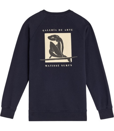 BASK IN THE SUN MATISSE SWEAT NAVY