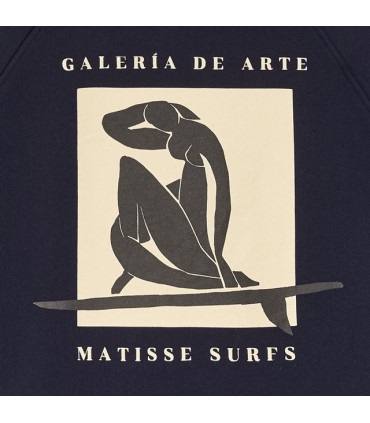 BASK IN THE SUN MATISSE SWEAT NAVY