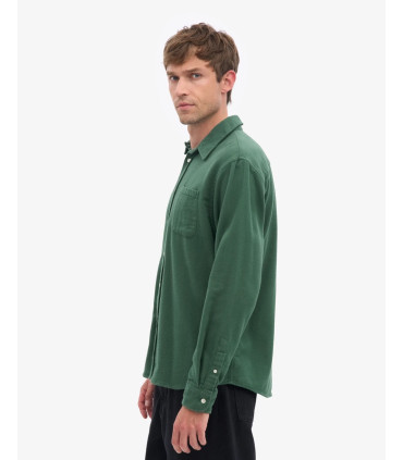 copy of COLORFUL STANDARD ORGANIC FLANNEL SHIRT DUSTY OLIVE