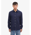 COLORFUL STANDARD ORGANIC FLANNEL SHIRT NAVY BLUE