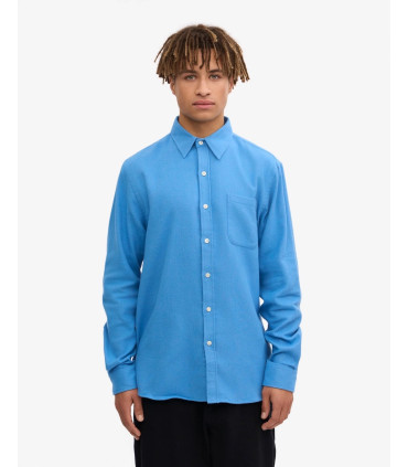 copy of COLORFUL STANDARD ORGANIC FLANNEL SHIRT DUSTY OLIVE