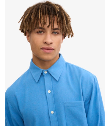 copy of COLORFUL STANDARD ORGANIC FLANNEL SHIRT DUSTY OLIVE