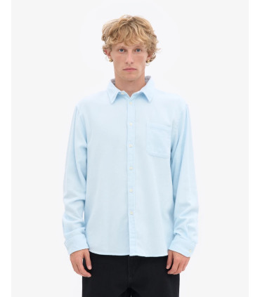 copy of COLORFUL STANDARD ORGANIC FLANNEL SHIRT DUSTY OLIVE